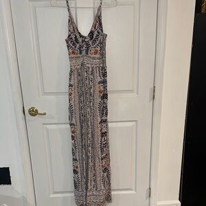 Floral Maxi Dress - Multicolor